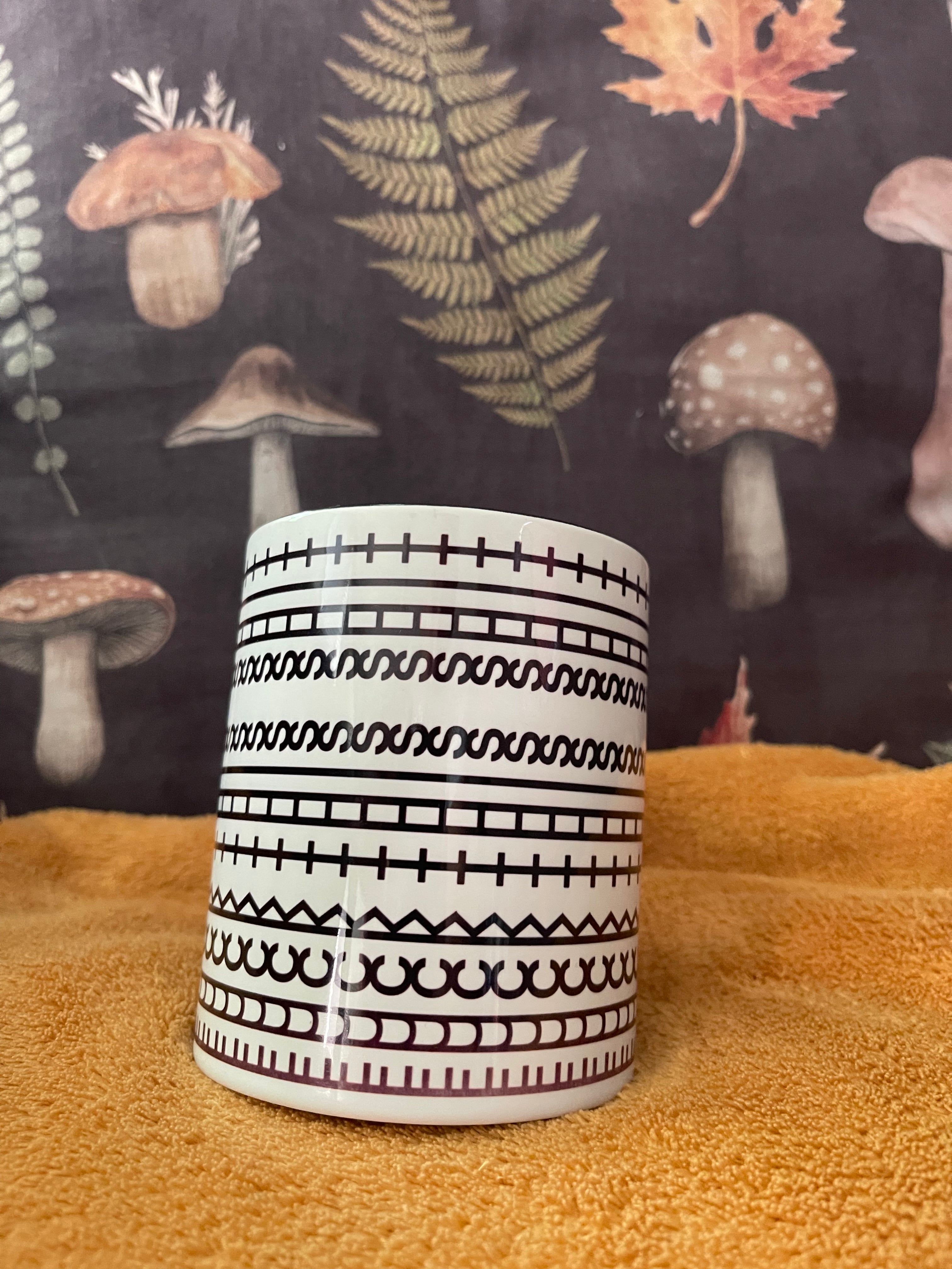 Kubek F..k This S..t Czarne wnętrze