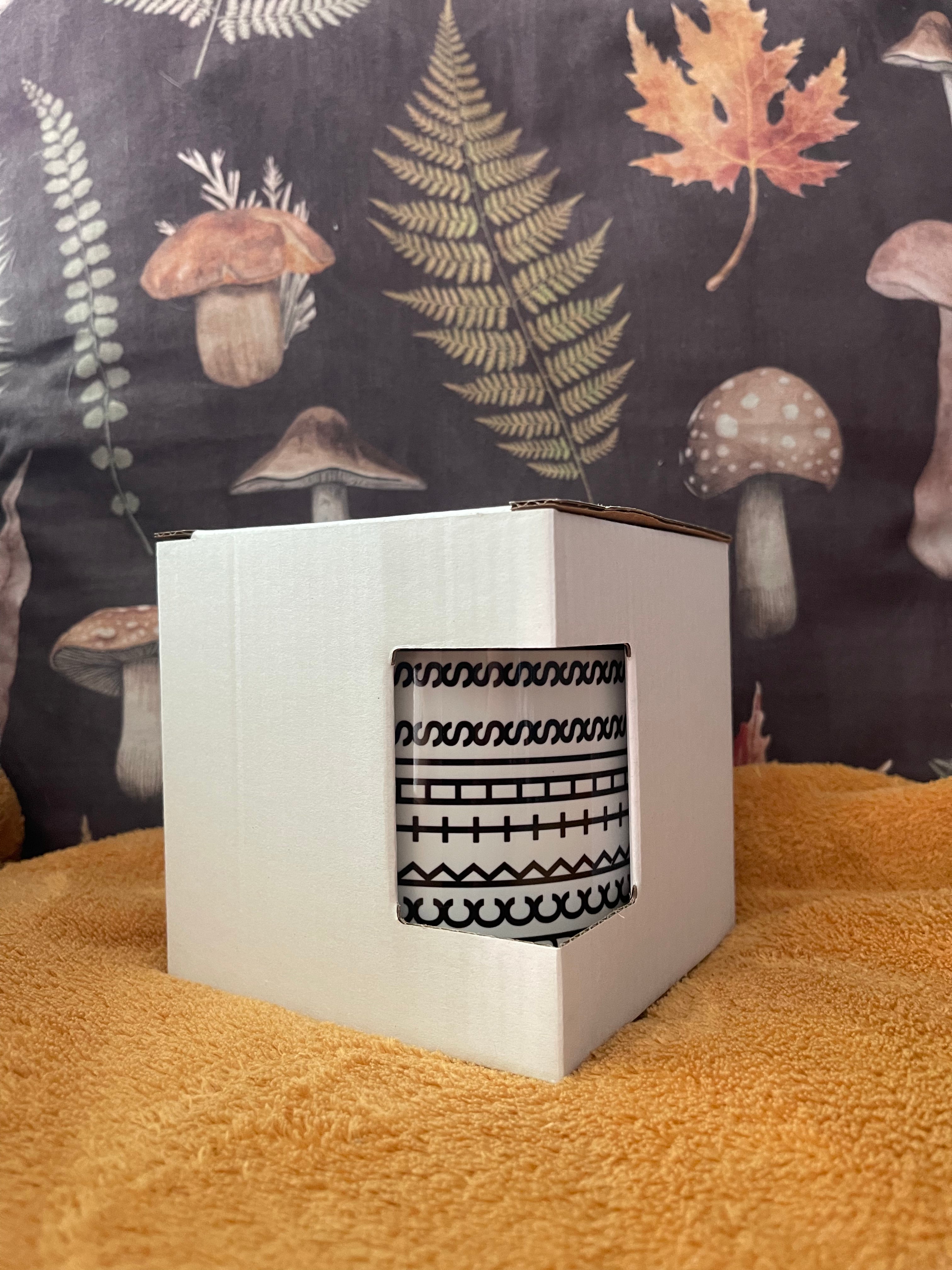 Kubek F..k This S..t Czarne wnętrze