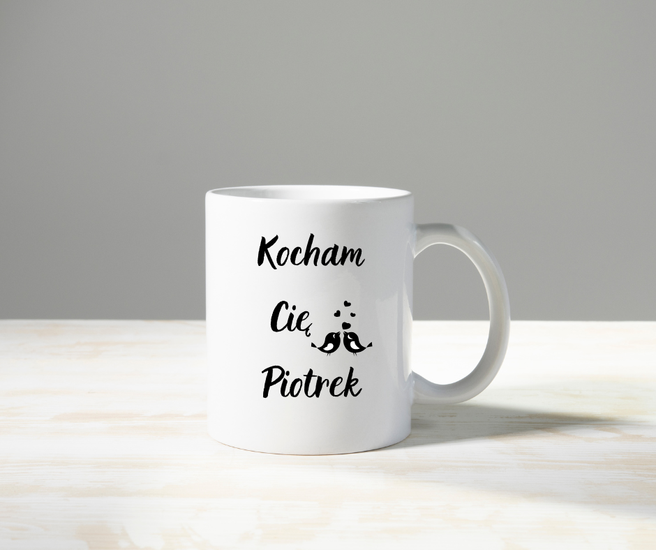 Kubek z własnym nadrukiem